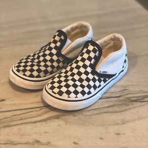 Toddle Vans Asher checkered